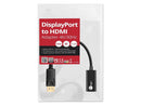 SIIG CB-DP1T12-S1 DisplayPort to HDMI Adapter 4K/30Hz