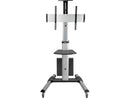 Tripp Lite Rolling TV Cart with Rechargeable Battery Power for 32" to 70"