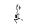 Tripp Lite Rolling TV Cart with Rechargeable Battery Power for 32" to 70"