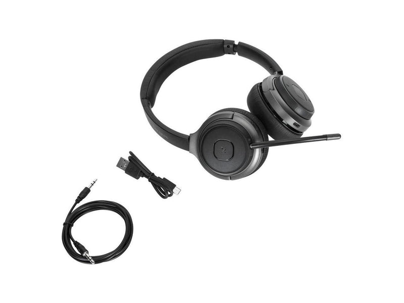 Targus AEH104TT Wireless Bluetooth 5.0 or Wired 3.5mm AUX Connector Circumaural