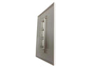 Tripp Lite Safe-IT 3-Port Single-Gang Keystone Plate Ivory Matte N042AB003IVM