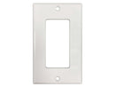 Tripp Lite Safe-IT Single-Gang Antibacterial Wall Plate Decora Style Ivory