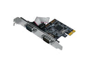SIIG Legacy and Beyond Series 2 Port (Dual) Serial / RS-232 PCIe Card with