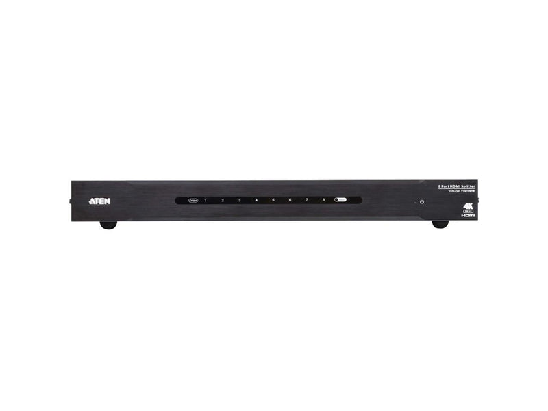 ATEN 8-Port True 4K HDMI Splitter-TAA Compliant - 4096 x 2160 - 19.69 ft Maximum