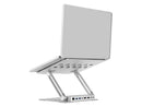 USB-C Laptop Adjustable Stand w/Dual 4K MST Docking Station - USB-C Laptop Stand