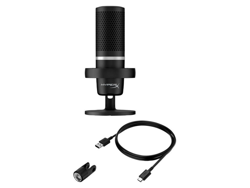 HP HyperX DuoCast Wired Microphone Black 4P5E2AA