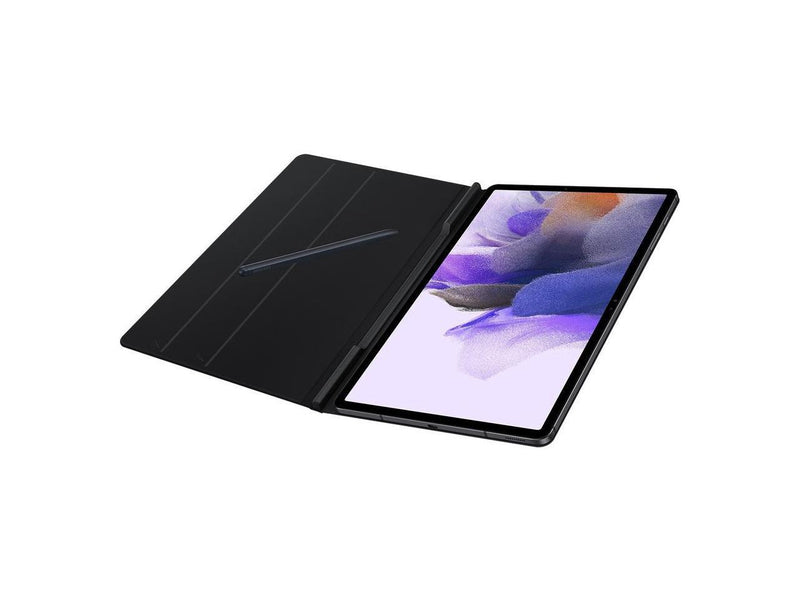 Samsung Galaxy Tab S7 FE Book Cover Mystic Black EF-BT730PBEGUJ