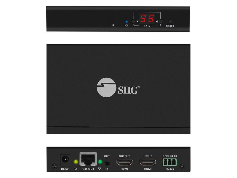 SIIG 1080p HDMI Over IP Extender with IR Transmitter CEH23B11S2