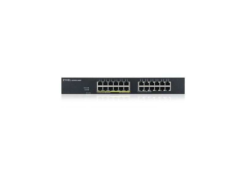 ZYXEL 24-port GbE Smart Managed PoE Switch GS191524EP