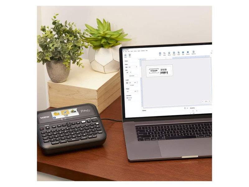 Brother P-touch Business Professional Connected Label Maker with Case PTD610BTVP