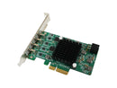 HighPoint RU1344D PCI-Express 3.0 x8 Low Profile USB 3.2 PCIe 3.0 x4 4-Port USB