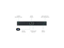 UVC40 USB VIDEO BAR FOR SMALL ROOMS