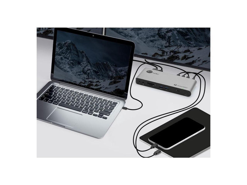 Quad Display Thunderbolt 4 Docking Station & PD - Advanced Quad Display