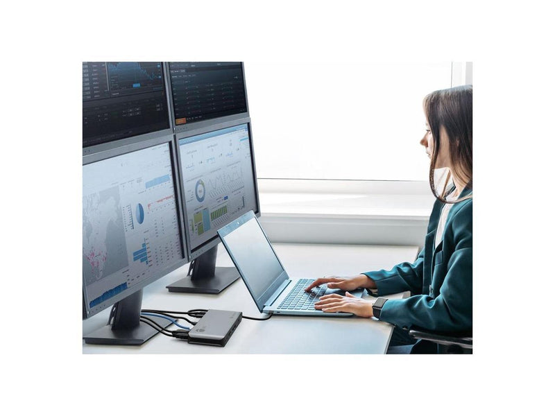 Quad Display Thunderbolt 4 Docking Station & PD - Advanced Quad Display