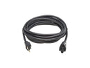 Tripp Lite 25ft Power Extension Cord NEMA 5-15P to NEMA 5-15R Black P02202513A