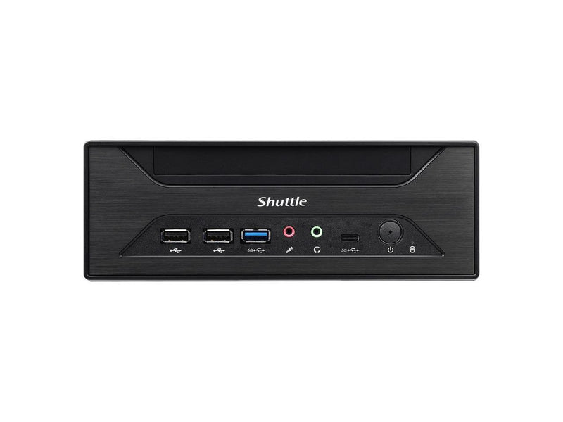 Shuttle XPC slim XH610 Barebone System - Mini PC - Socket LGA-1700 - 1 x