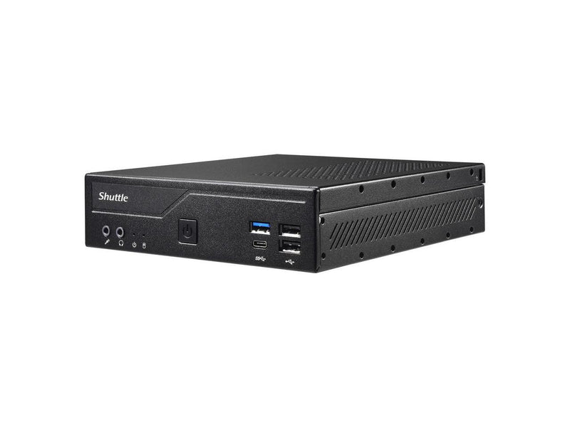 Shuttle XPC slim DH610S Barebone System - Slim PC - Socket LGA-1700 - 1 x