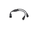 Tripp Lite Power Cord Y Splitter, C14 to 2x NEMA 5-15R - 13A, 125V, 16 AWG, 18