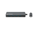 Manhattan 7-Port USB 3.2 Gen 1 Type-C Hub - for Tablet/Notebook/Desktop