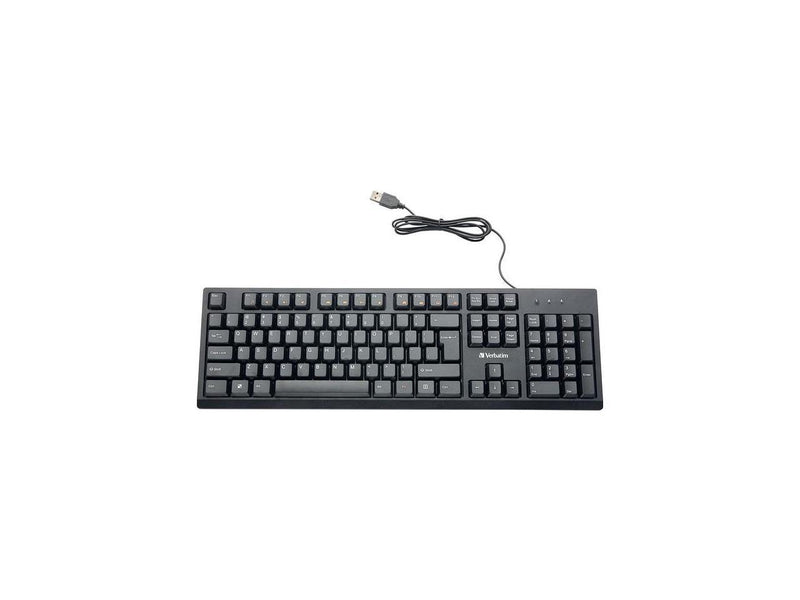 Verbatim Universal Wired Keyboard Black (70735) VER70735