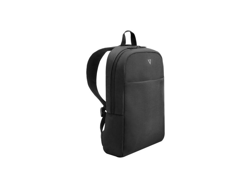 V7 16" Essential Backpack - Water Resistant - Black  CBK16-BLK