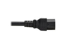 Tripp Lite 10ft Heavy-Duty C20 to C21 20A 250V 12 AWG Power Cord Black P035010