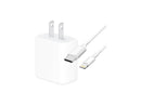 4XEM 4XIPADKITC6 White iPad Kit with 20W Charger and 6FT USB Type C to 8 Pin