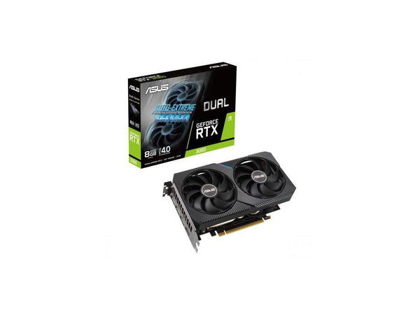 ASUS Dual GeForce RTX 3060 8GB GDDR6 (PCIe 4.0, 8GB GDDR6, HDMI 2.1, DisplayPort