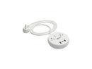 Tripp Lite Safe-IT 57W 2-Outlet Surge Protector - 5-15R Outlets, 3 USB Ports, 8