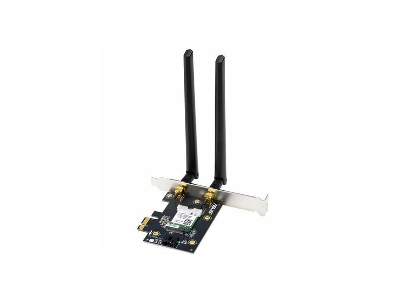 ASUS PCE-AXE5400 WiFi6 6E PCI-E Adapter with 2 External Antennas. Supporting