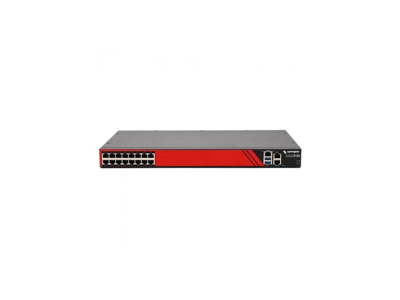 Opengear CM8100 Console Server - 1.95 GB - DDR4 SDRAM - Twisted Pair - 2 x