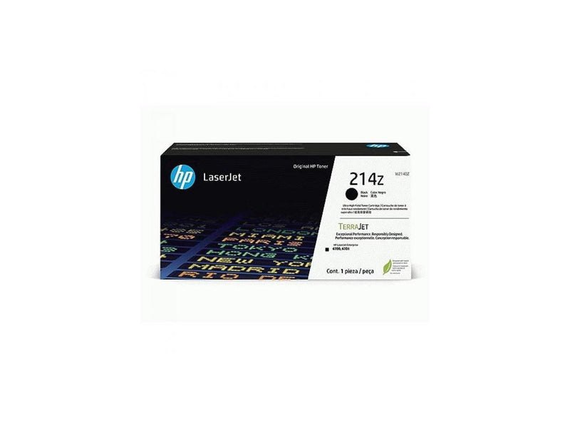 HP 214Z Ultra High Yield Black Original LaserJet Toner Cartridge, Average