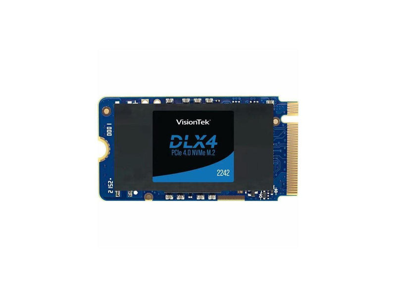 VisionTek DLX4 512GB M.2 2242 PCIe NVMe Internal SSD 901561