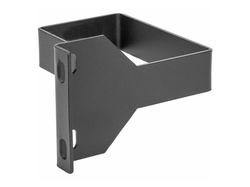 Rocstor Vertical Cable Management Hook - D-ring - Black - 1 - 1.5U Rack Height -