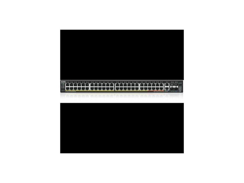 ZYXEL 48-port GbE L3 Access PoE+ Switch with 6 10G Uplink 960 W XGS222054FP