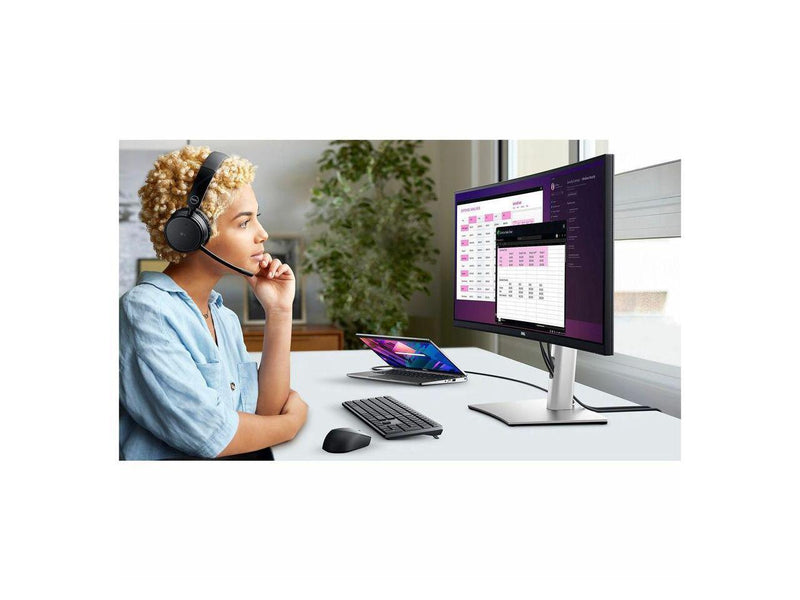 Dell P3424WE 34.1" UW-QHD Curved Screen LED Monitor - 21:9 - 34" Class -