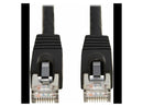 Tripp Lite Cat8 40G Snagless SSTP Ethernet Cable RJ45 M/M PoE Black 6 ft. 1.8 m
