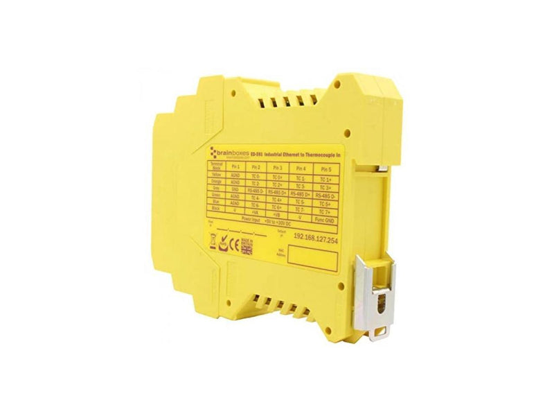 ETHERNET-8 THERMOCOUPLE INPUT OPERATING TEMPERATURE -40F TO +185F