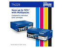 Brother Genuine TN229Y Standard Yield Yellow Toner Cartridge