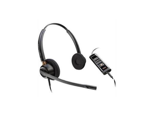 Poly EncorePro EP525-M Headset - Stereo - USB Type A - Wired - On-ear - Binaural