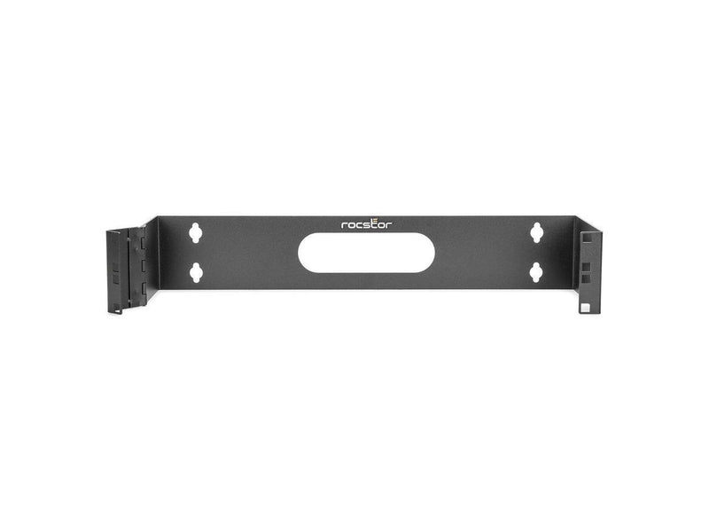 2U 19in Wall Mount Bracket - for Patch Panels - Hinged Wall Mounting Bracket -