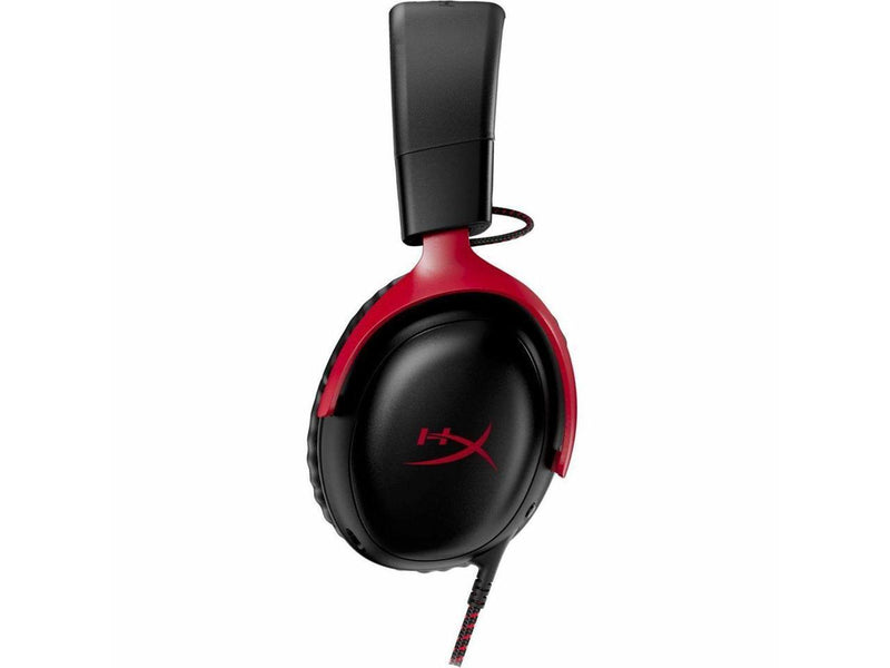 HyperX Cloud III – Wired Gaming Headset, PC, PS5, Xbox Series X|S, Angled 53mm