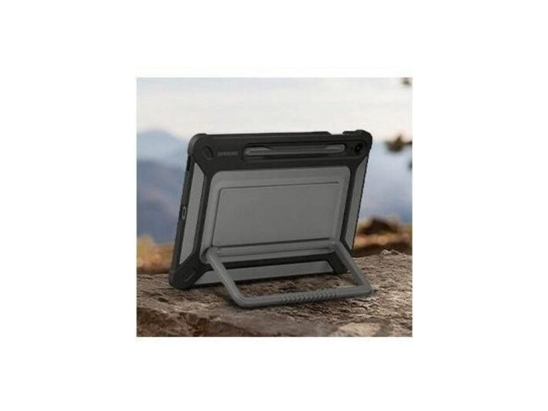 Samsung Rugged Carrying Case Samsung Galaxy Tab S9 FE Tablet, Stylus - Black -