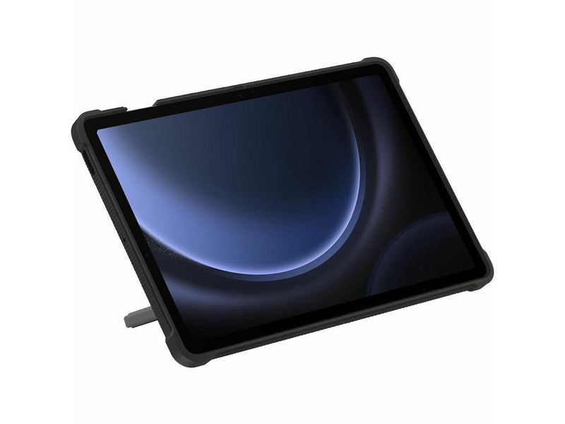 Samsung Rugged Carrying Case Samsung Galaxy Tab S9 FE Tablet, Stylus - Black -