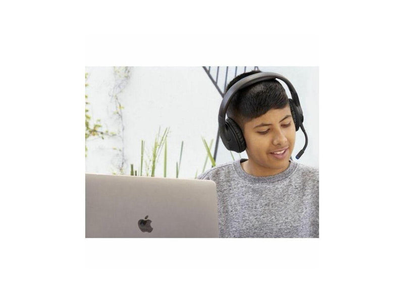 Belkin SoundForm Inspire Wireless Over-Ear Headset for Kids with Mic - Black