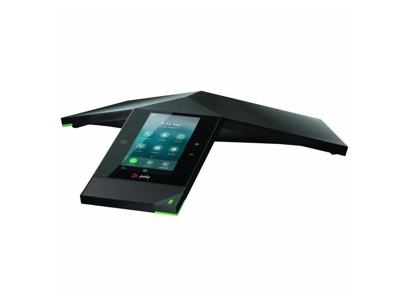 HP Poly Trio IP Conference Station Corded/Cordless Bluetooth, Wi-Fi, NFC Black
