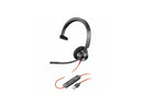 HP Poly Blackwire 3315 Microsoft Teams Certified USB-A Headset Model 76J13AA