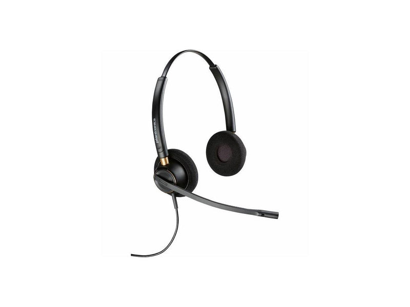 Poly EncorePro HW520D Headset - Stereo - Wired - On-ear - Binaural - Ear-cup -