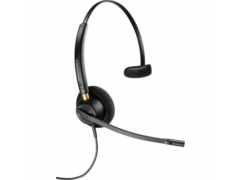 Poly EncorePro HW510D Headset - Mono - Mini-phone (3.5mm) - Wired - 20 Hz - 16