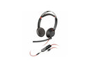 HP Poly Blackwire C5220 USB-C Headset +Inline Cable Stereo Mini-phone Noise